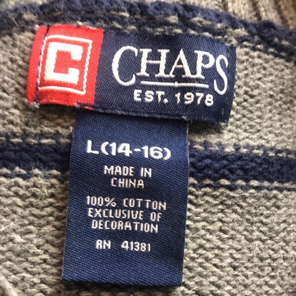 Chaps est. 1978 100% cotton made in china - Picture 5 of 5